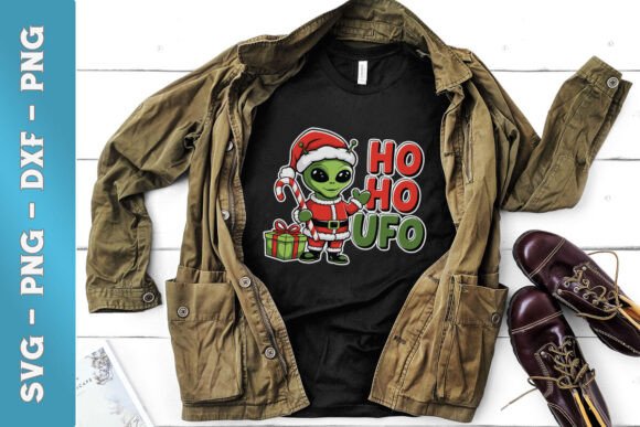 Christmas Ho Ho UFO Alien Funny SVG: A Designer’s Real-World Embroidery Review