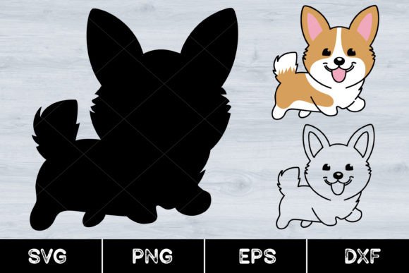 Cute Corgi Dog, Funny Corgi, Svg Review for Embroidery