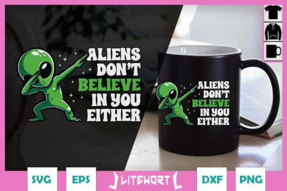 Dabbing Aliens Funny SVG: A Designer's Review