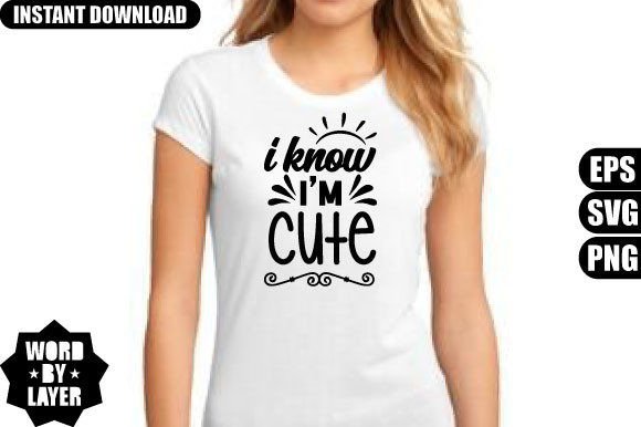 I Know I'm Cute SVG Design: A Real-World Embroidery Review