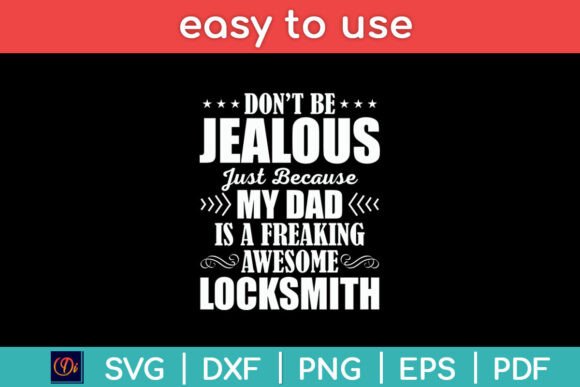 My Dad Is an Awesome Locksmith Funny SVG Review
