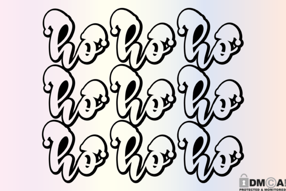 Santa Claus Hohoho SVG, Funny Christmas Review