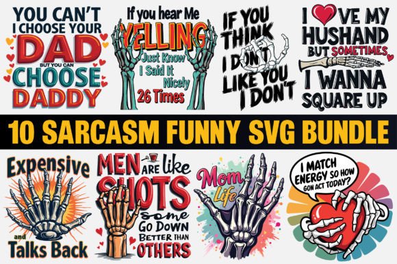 Sarcasm Funny SVG Bundle: A Designer Review
